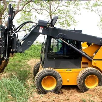 Skid Steer attachment：Apple Ball Tree Spade - A Versatile Solution for Farm Efficiency