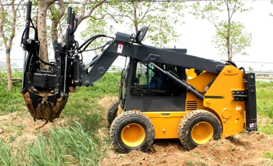 Skid Steer attachment：Apple Ball Tree Spade - A Versatile Solution for Farm Efficiency