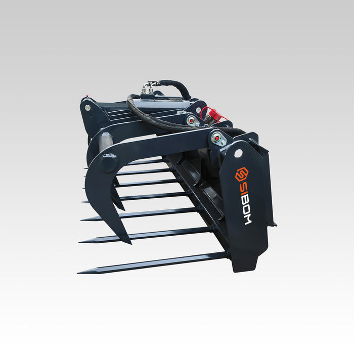 （缺价格、sku）Sibom Skid steer Grapple Fork