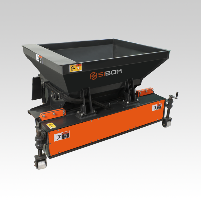 SIBOM Skid Steer Asphalt Paver, Versatile Material Spreader for Asphalt, Concrete, Gravel, and Sand, Precision Control