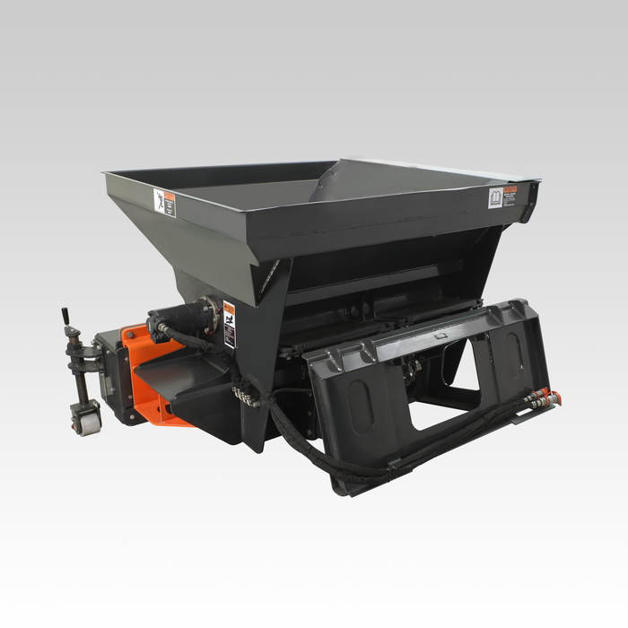 SIBOM Skid Steer Asphalt Paver, Versatile Material Spreader for Asphalt, Concrete, Gravel, and Sand, Precision Control