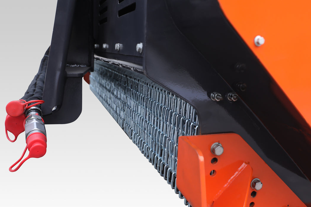 Sibom Forestry Mulcher, Heavy-duty Carbide Teeth, Independent Cooling System/Radiator, 30"-40" GPM