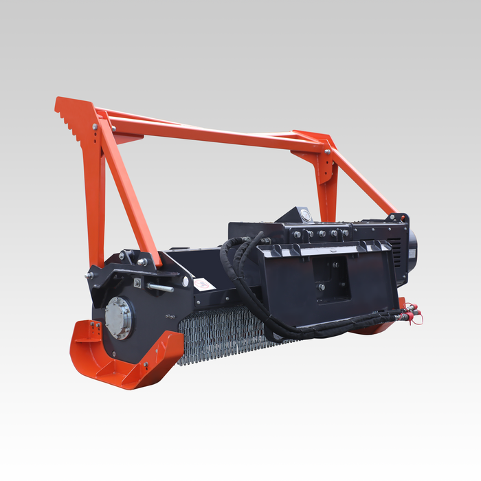 Sibom Forestry Mulcher, Heavy-duty Carbide Teeth, Independent Cooling System/Radiator, 30"-40" GPM