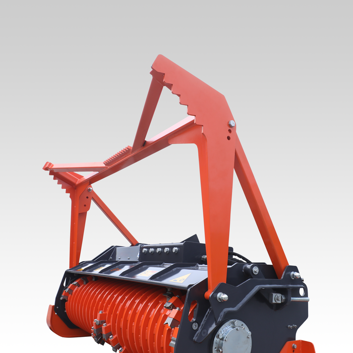 Sibom Forestry Mulcher, Heavy-duty Carbide Teeth, Independent Cooling System/Radiator, 30"-40" GPM