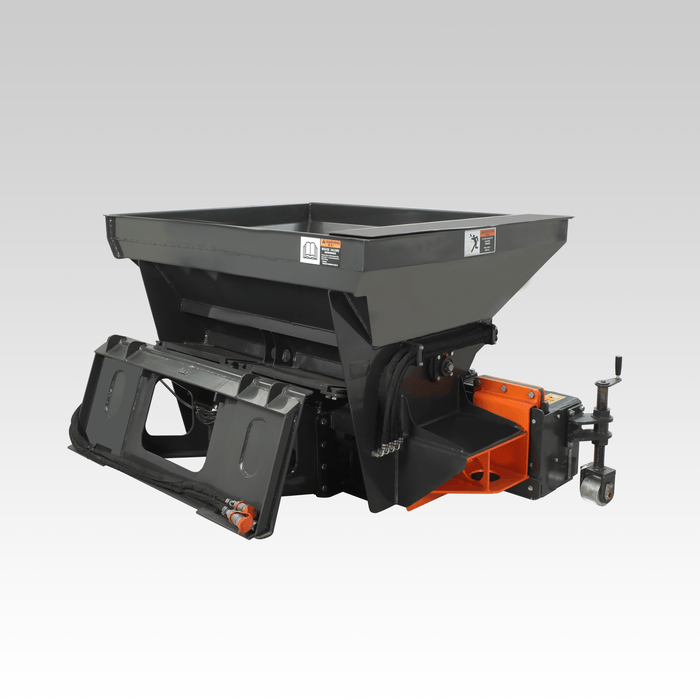 SIBOM Skid Steer Asphalt Paver, Multi - purpose Spreader for Asphalt, Concrete, Gravel, and Sand, Precision Control - Sibom Industry