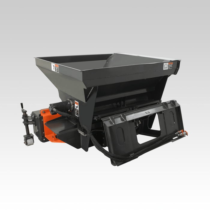 SIBOM Skid Steer Asphalt Paver, Multi - purpose Spreader for Asphalt, Concrete, Gravel, and Sand, Precision Control - Sibom Industry