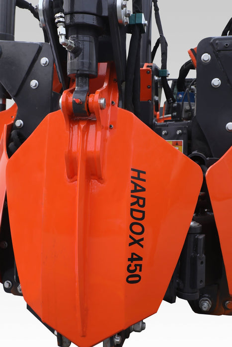 Sibom Skid Steer Tree Spade, 33" - 45" Root Ball Diameter, 4 HARDOX steel blades - Sibom Industry